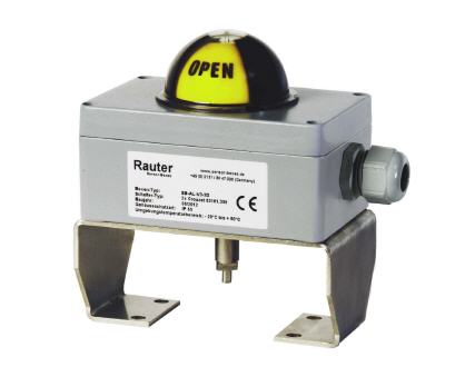 4 - 250 V AC/DC mechanische 3D-Endschalterbox für pneumatische Drehantriebe