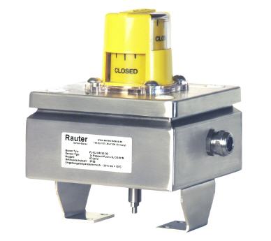 Ex i ... 8 V DC Edelstahl-Endschalterbox mit 3D-Anzeige für pneumatische Dreh- und Schwenkantriebe