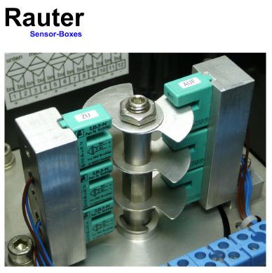 Sonder-Endschalterbox mit 6x Ex i ... 8 V DC Pepperl+Fuchs Sensor SJ 3,5-N