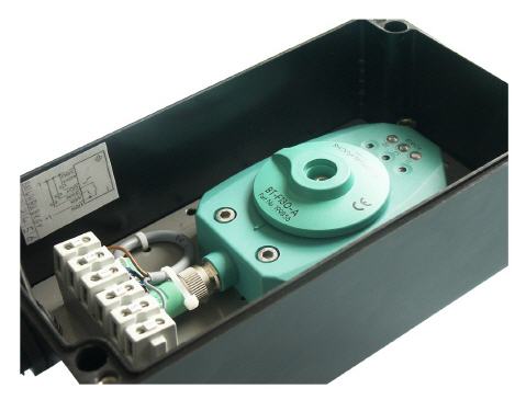 Endschalterbox mit Winkelmesssystem, 4-20mA