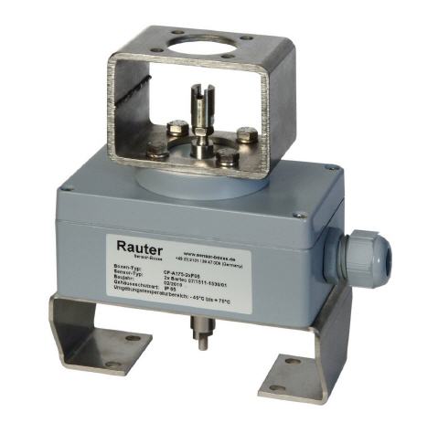 Endschalterbox zur Aufnahme von Stellungsregler