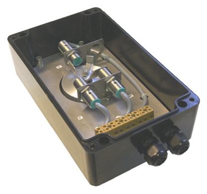 limit switch box with 3x P+F sensors